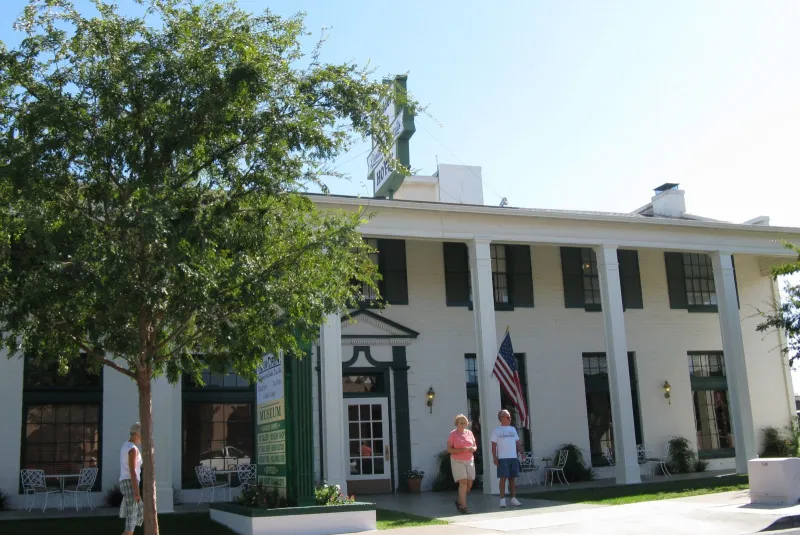 The historic Boulder Dam Hotel in Boulder City